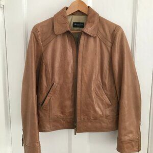 Massimo Dutti Leather Jacket